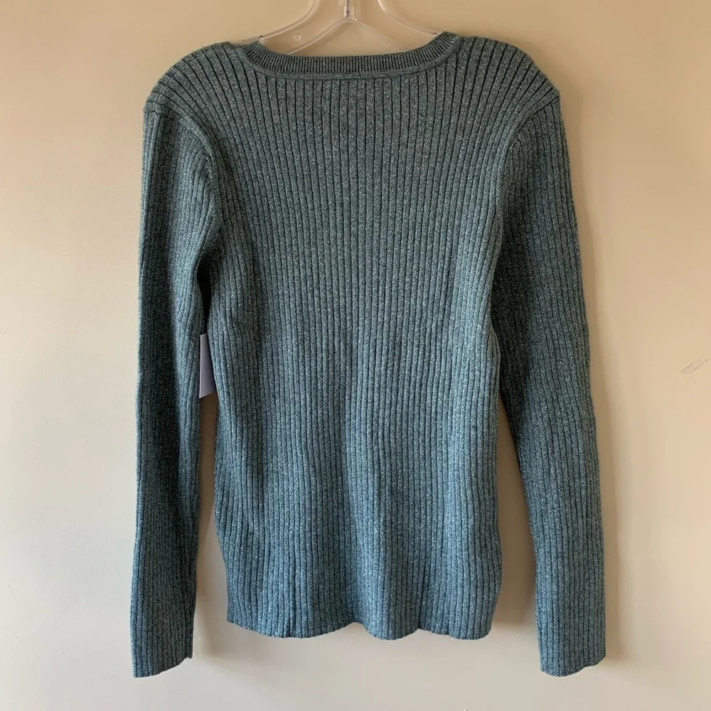 Nine West | Cozy Stretchy Crewneck Sweater | L